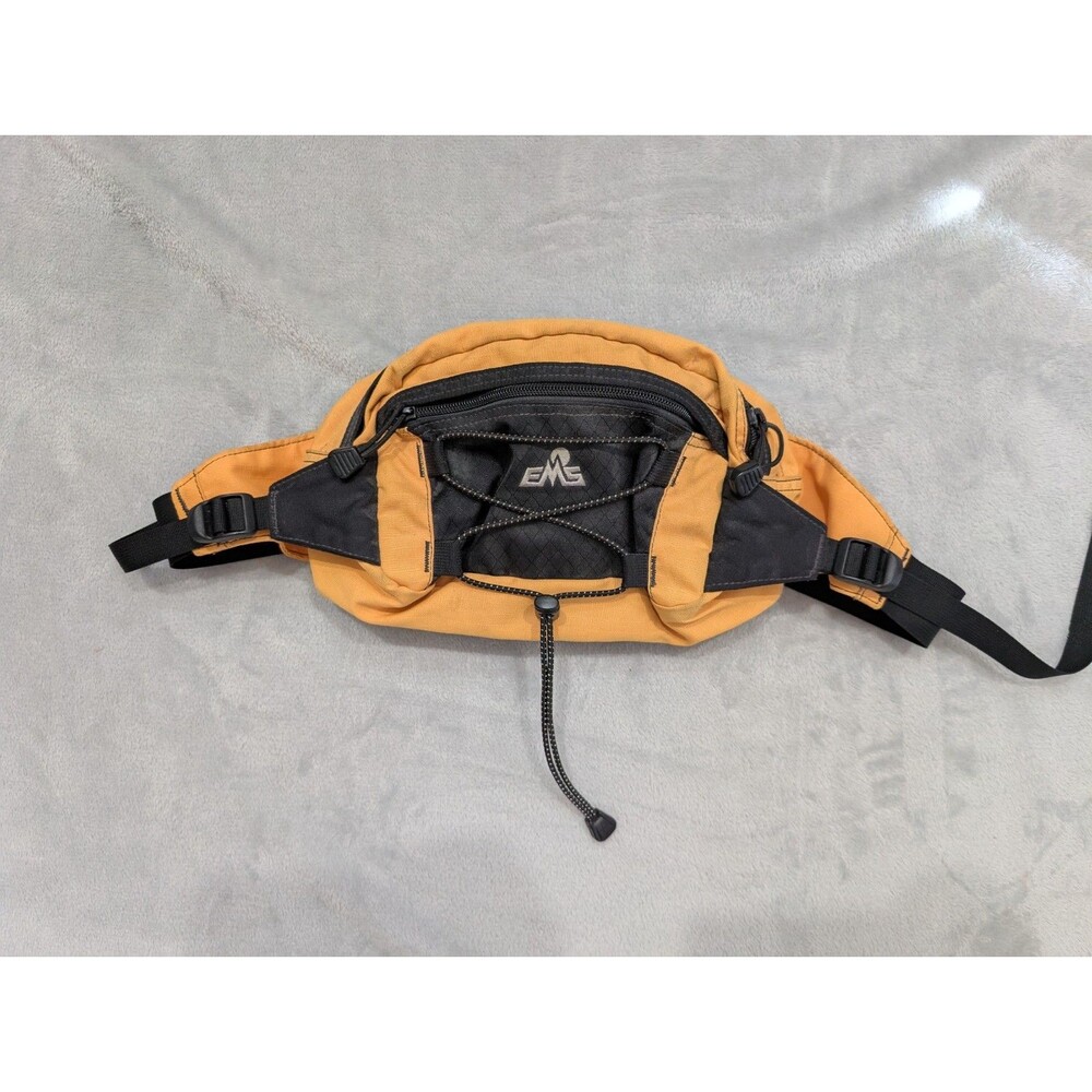 EMS EASTERN MOUNTAIN SPORTS Yellow Hip Fanny Pack Bag